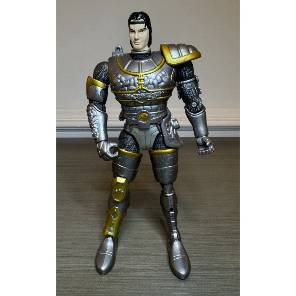 Vintage 1998 Bandai Mystic Knights of Tir Na Nog Angus 8" Action‎ Figure Toy